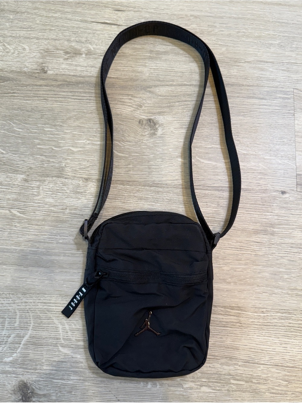 Nike Air Jordan Airborne Festival Crossbody Bag Jumpman Black Unisex Men’s Exc